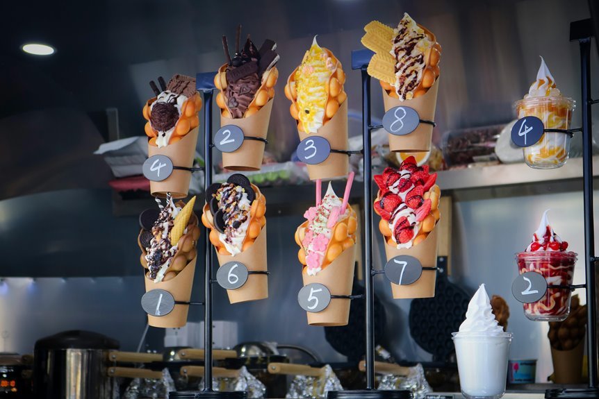 popular street food flavors